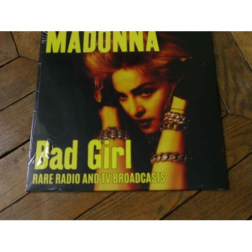 Bad Girl Lp Rare Radio & Tv Broadcast 87-95