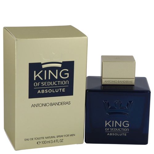 King Of Seduction Absolute By Antonio Banderas Eau De Toilette Spray 3.4 Oz 