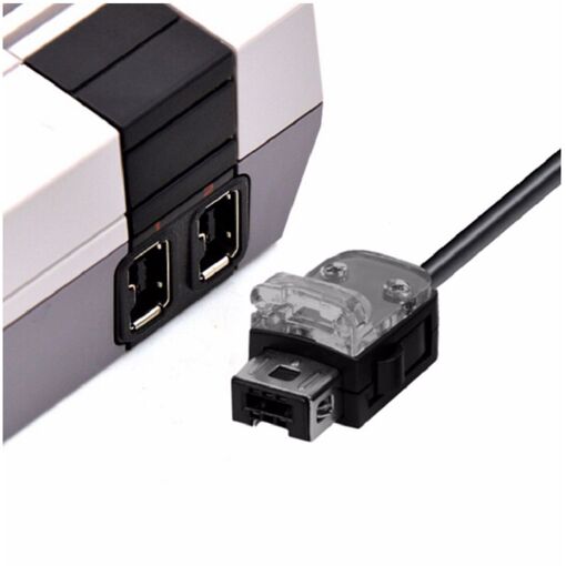 Câble Rallonge Pour Manette Nintendo NES Classic Mini - Blanc, Neuf, Envoi Suivi