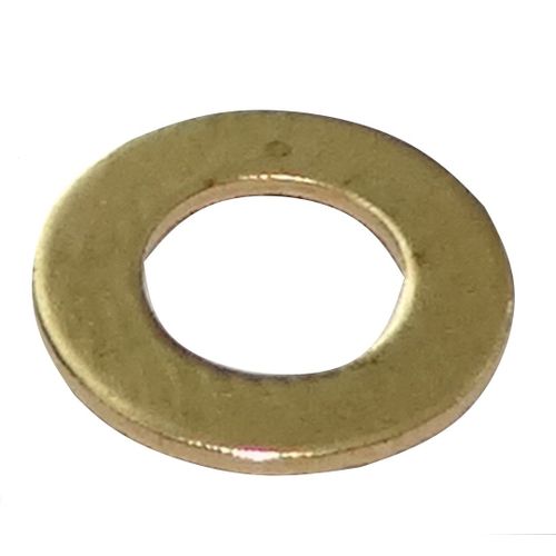Aerzetix : 100x rondelles plate M4 Ф8mm H0.5mm laiton C17730