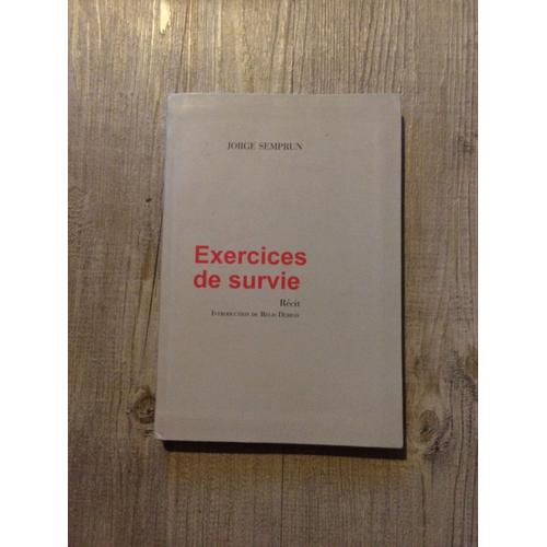 Exercices De Survie - Jorge Semprun
