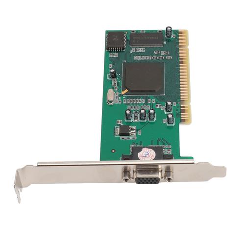 Carte graphique PCI 8 mo 32 bits carte vidéo PCI VGA pour ATI Rage XL pour 64 bits PCI X pour serveur ordinateur industriel multi-affichage