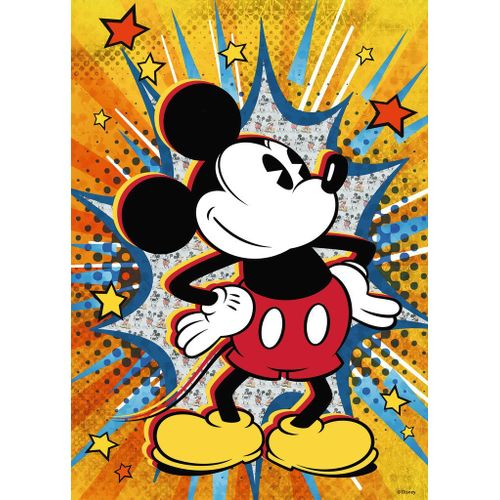 Puzzle 1000 Pièces Rétro Mickey