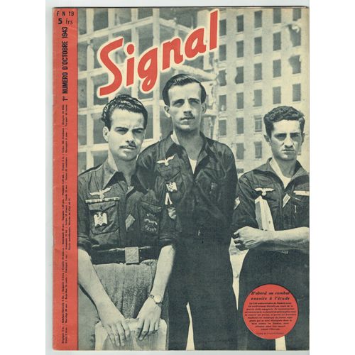 Signal  N° 19 : N° 19 - 1er Numero D'octobre 1943