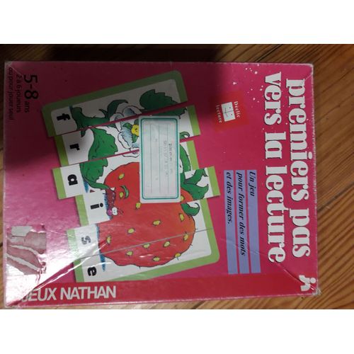 Jeu Nathen Premier Pas Vers La Lecture