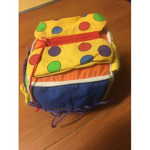 Jouet Bebe Cube D Activite En Tissu Jouets Rakuten