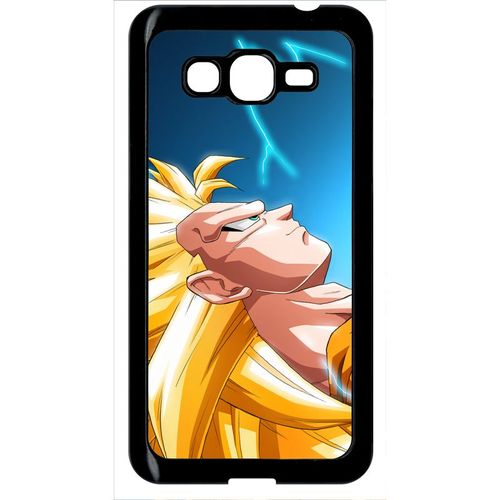 Coque Galaxy Grand Prime - Dragon Ball Z Gohan Super Saiyan 3 - Noir