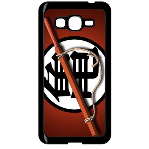 Coque Galaxy Grand Prime - Dragon Ball Kanji - Noir