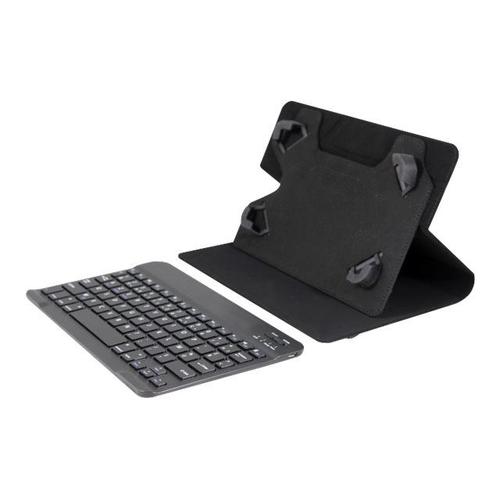 Urban Factory UPK10UF Unee Portfolio - Clavier et étui - Bluetooth - Français - noir clavier, noir étui