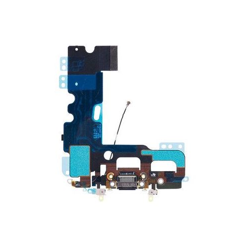 Nappe Port De Charge Et Audio Noir Pour Iphone 7 Plus