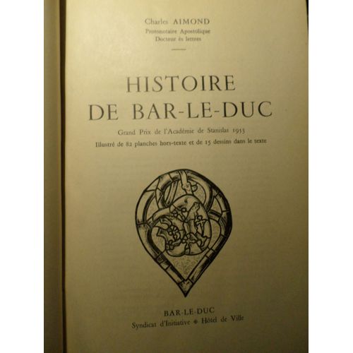 Histoire De Bar Le Duc