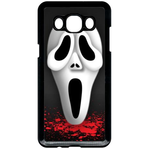 Coque Pour Smartphone - Fantome - Compatible Avec Samsung Galaxy J5 (2016) - Plastique - Bord Noir