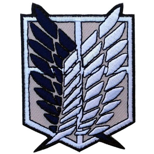 Patch Attack On Titans Emblema Scouting Legion Patch Iron On Écusson Brodé Thermocollant Pour Vêtement