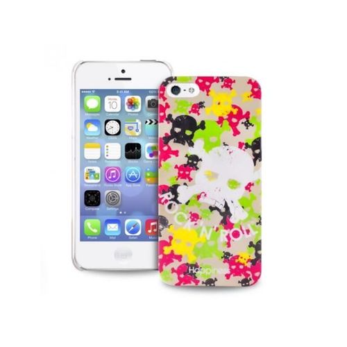Coque Iphone 5 5s Se Hapiness 10 Rock'n'roll Rainbow Silicone Rigide (Tpu)