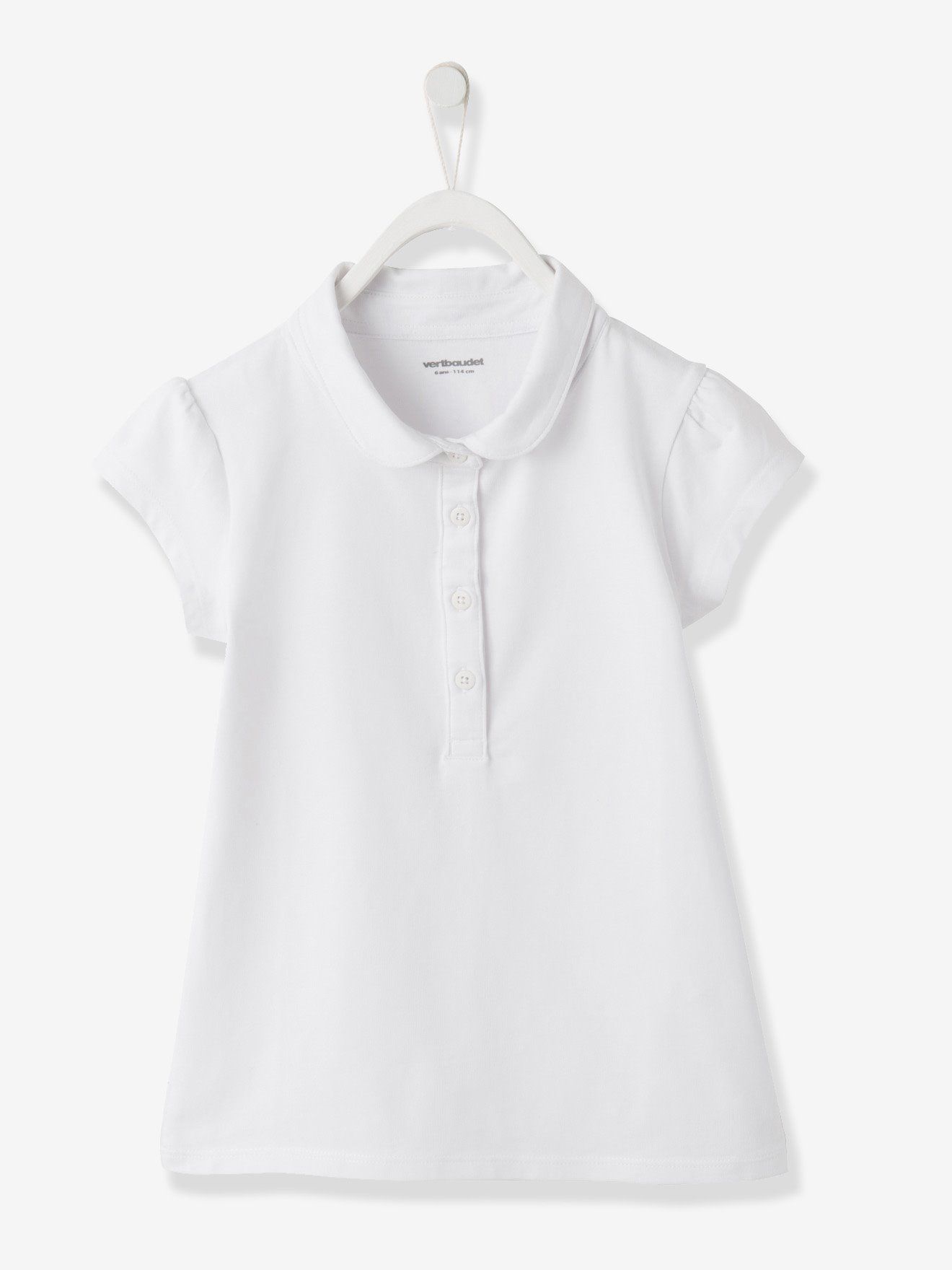 Polo Fille Manches Courtes - Vertbaudet