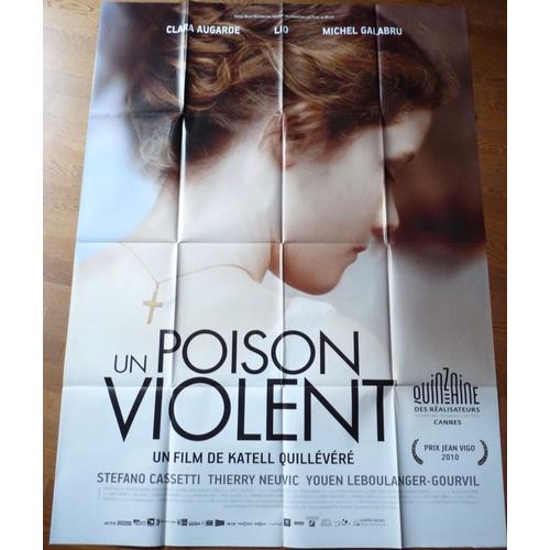 Un Poison Violent De Katell Quillévéré Avec Clara Augarde, Lio... - Affiche Originale De Cinéma Format 120 Cm X 160 Cm