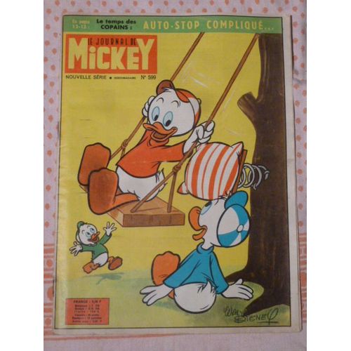 Lot De 50 Exemplaires De Journal De Mickey Nouvelle Série-Edition Après Guerre-Hebdomadaire- N° 589/591/592/593/594/595/596/597/598/599. 600/601/602/602/604/ À /612/.639/640/645 À 688