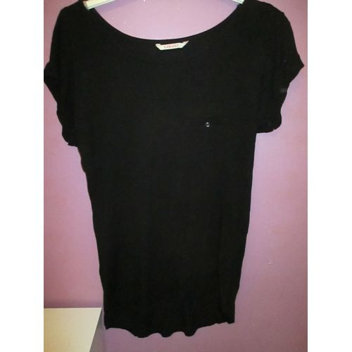 Tee Shirt Noir - Taille Xl