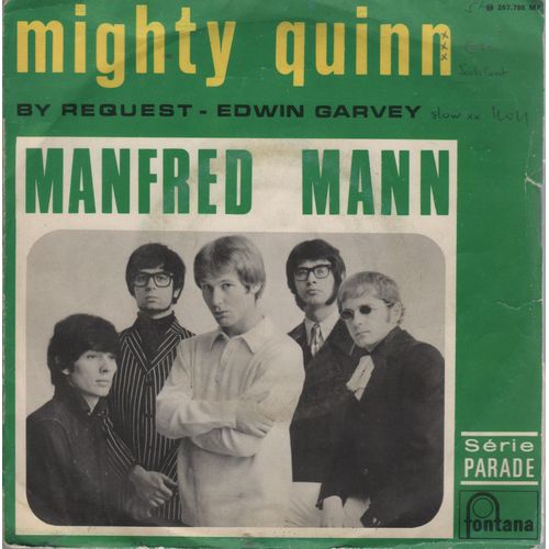 Disque 45 Tours Manfred Mann - 1968