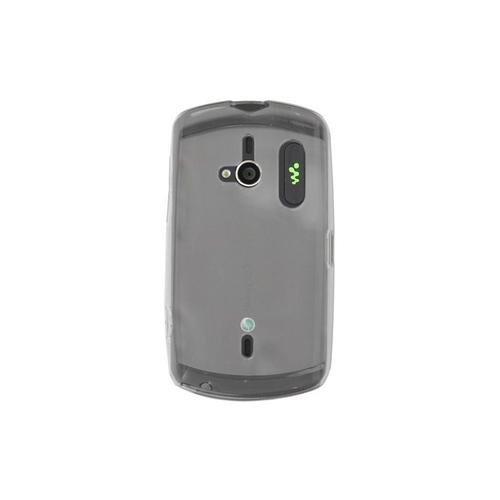 Coque Sony Ericsson Live Gris Semi-Transparent Silicone Souple (Tpu)