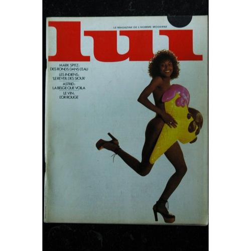 Lui 116 Septembre 1973 Interview Alfred Sauvy Trez Mark Spitz Andre Berg Pin-Up Aslan