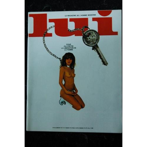 Lui 084 Janvier 1971 Interview Alexandre Sanguinetti Lauzier Erotic Vintage Francis Giacobetti Aslan 1971