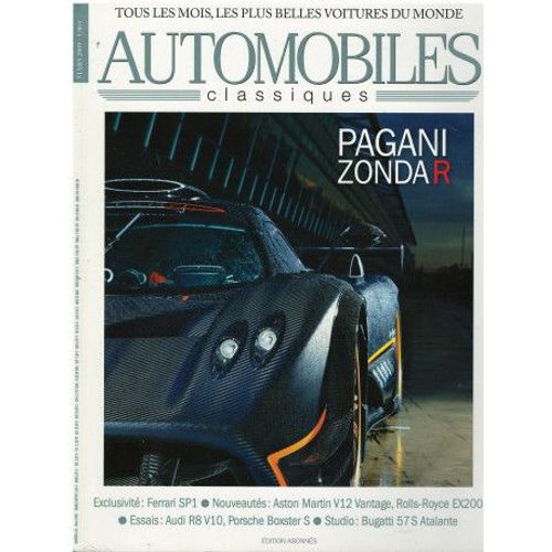 Automobiles Classiques  182 Pagani Zonda R