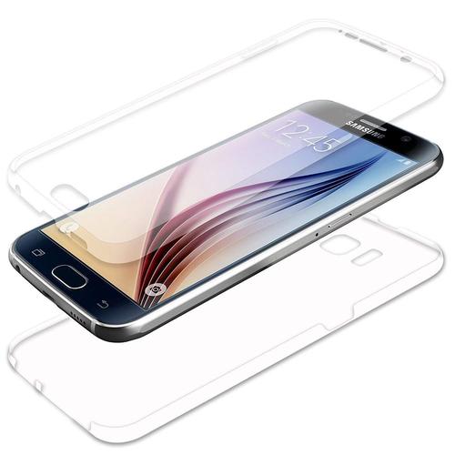 Samsung Galaxy J6 2018 J600fd Coque Double Gel Silicone Protection Integrale Transparante