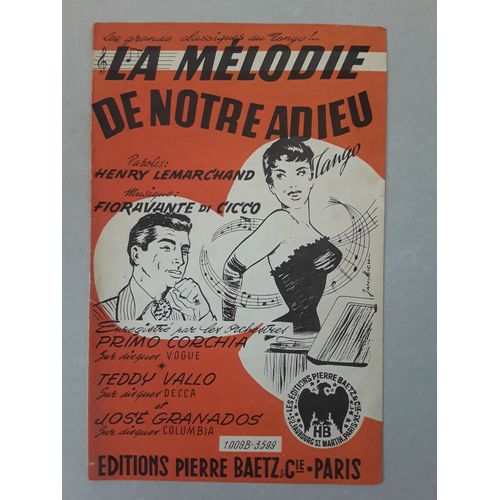 La Melodie De Notre Adieu - Colombina ( Teresita ) - Tangos