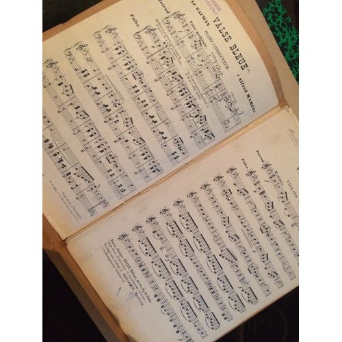 Alfred Margis Valse Bleue Pour Orchestre Ad. Gauwin Matériel William Salabert