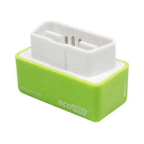 jumeiyoupin Puce de boîte de réglage d'économie d'énergie universelle Eco OBDII pour essence - Vert