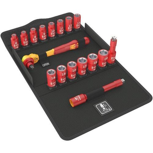 ""Coffret clé + douilles Wera 05004970001 métrique 3/8"""" (10 mm)""