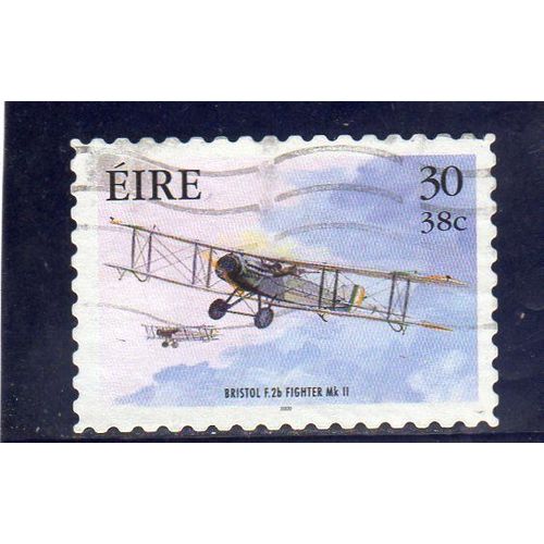 Timbre-Poste D¿Irlande (Avion Militaire)