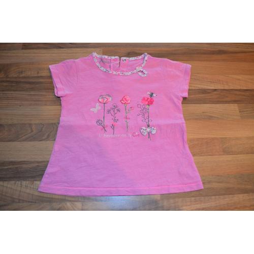 T-Shirt Fille La Compagnie Des Petits 4 Ans Mc