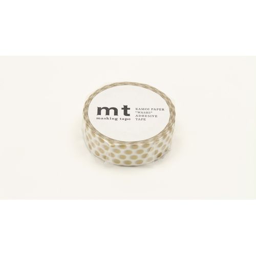 Masking Tape Mt Pois Or - Dot Gold - Masking Tape (Mt)