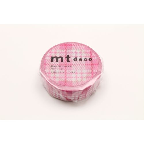 Masking Tape Mt Tartan Écossais Rose - Check Pink - Masking Tape (Mt)