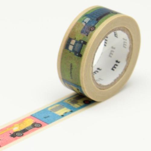 Masking Tape Mt Kids Multicolore Vehicule - Masking Tape (Mt)