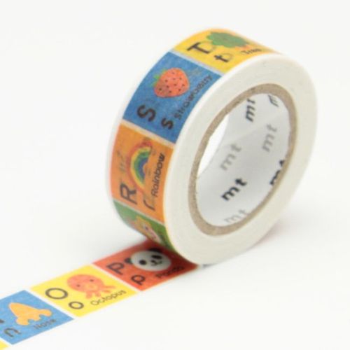 Masking Tape Mt Kids Multicolore Alphabet N - Z - Masking Tape (Mt)