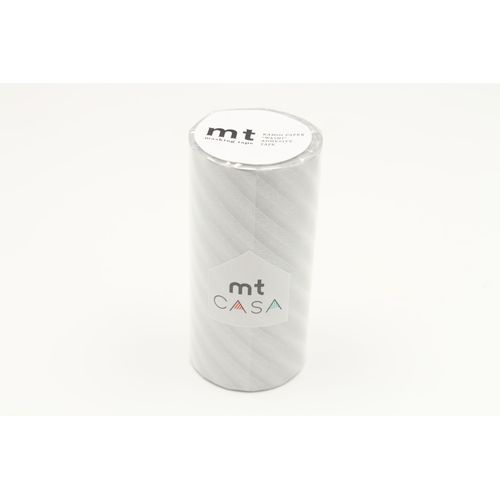 Masking Tape Mt Casa Rayé 10 Cm Argent - Stripe Silver - Masking Tape (Mt)