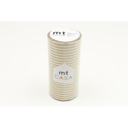 Masking Tape Mt Casa Lignes 10 Cm Or - Border Gold - Masking Tape (Mt)