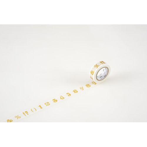 Masking Tape Mt Ex Nombre - Symbol Gold