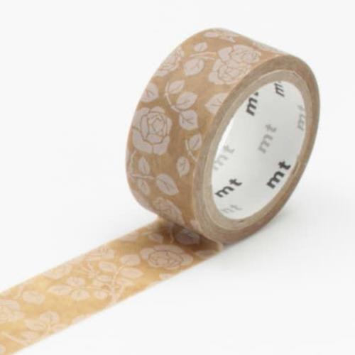 Masking Tape Mt Kraft Fleurs - Flower - Masking Tape (Mt)