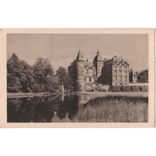 Cpa - 6814 B - (Isère/38) - Château De Vizille - Façade Sur Le Parc - (Non Circulée)