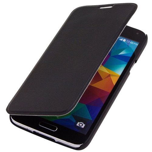 Etui Folio A Rabat Samsung Galaxy S5 Noir Anymode Eco-Cuir (Pu)