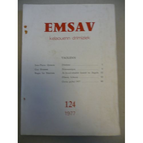 Emsav - Kelaouenn Drimiziek - 124 - 1977