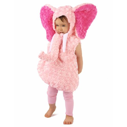 Déguisement Éléphant Rose Enfant - Taille: 3-4 Ans (98-104cm)