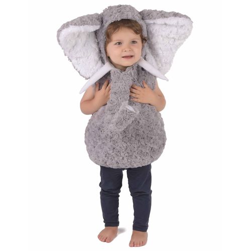 Déguisement Éléphant Gris Enfant - Taille: 3-4 Ans (98-104cm)