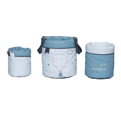 Lot De 3 Panières Gigognes Lazare New - Sauthon