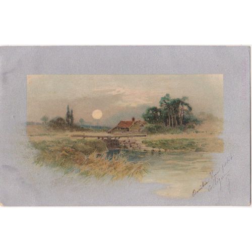 Cpa - Peinture/Pastels - 1900 - (Timbrée, Oblitérée Et Circulée Le 15 Mai 1906)