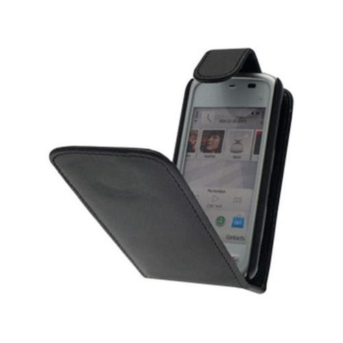 Etui Folio A Rabat Nokia X3 Noir Eco-Cuir (Pu)